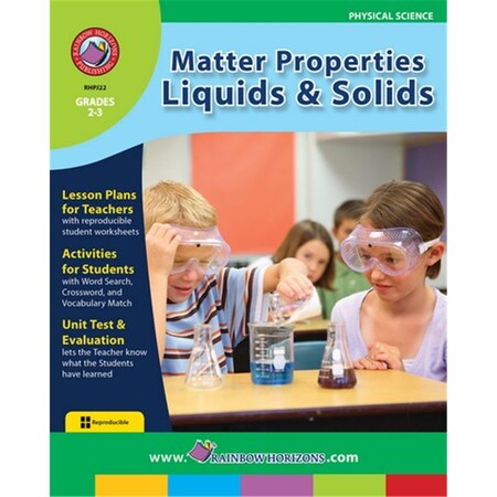 Rainbow Horizons Matter Properties Liquids and Solids - Grade 2 to 3 JSLA22